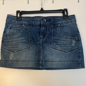 LEI Denim Mini Skirt